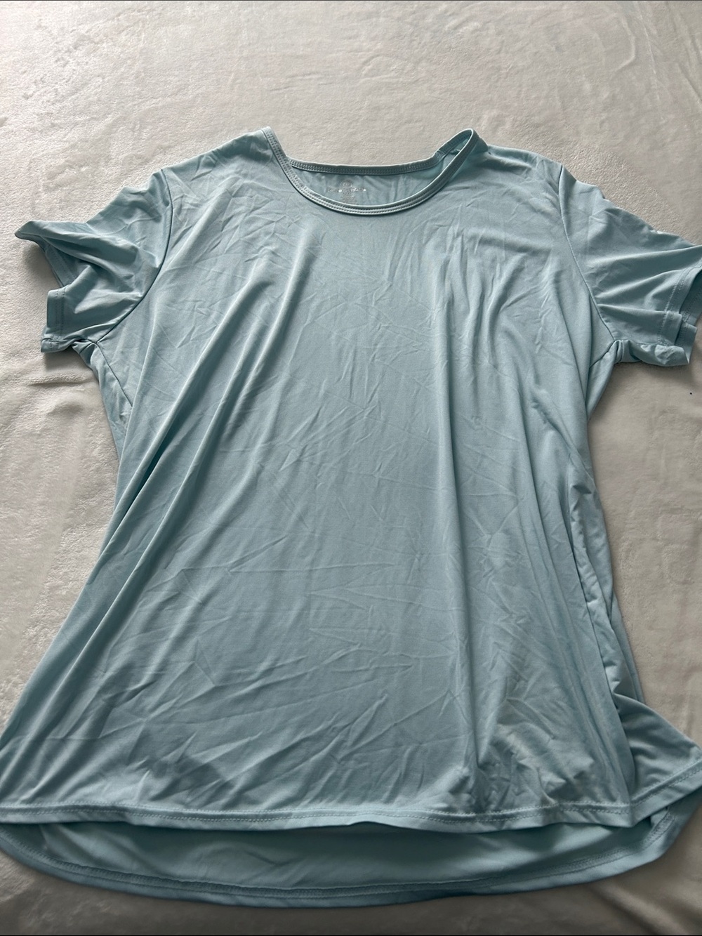 Light Blue Women's Crewneck Tee